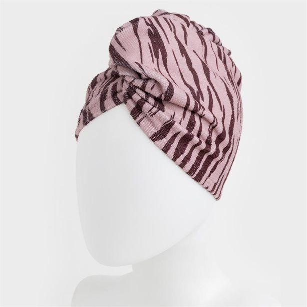 Turban Pink Zebra