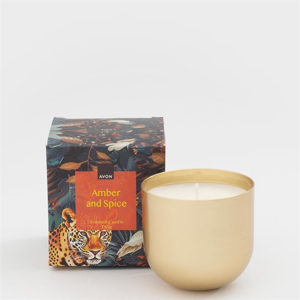 Lumânare parfumată Amber & Spice