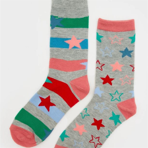 Set 2 perechi șosete de damă Starry
