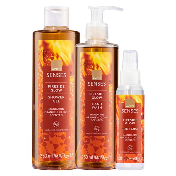 Trio Senses Fireside Glow