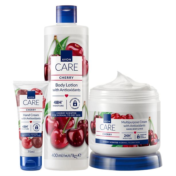 Set Avon Care Cherry