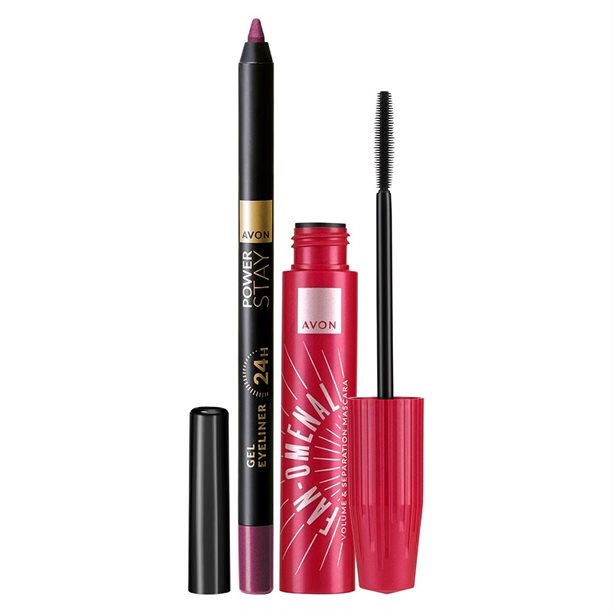 Set Fan Mascara Pink Plum
